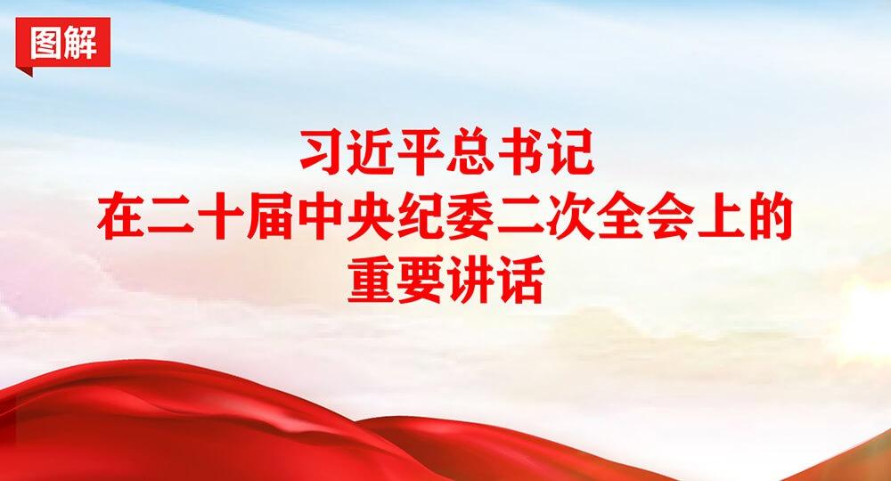 习近平在二十届中央纪委二次全会上发表重要讲话强调 一刻不停推进全面从严治党 保障党的二十大决策部署贯彻落实